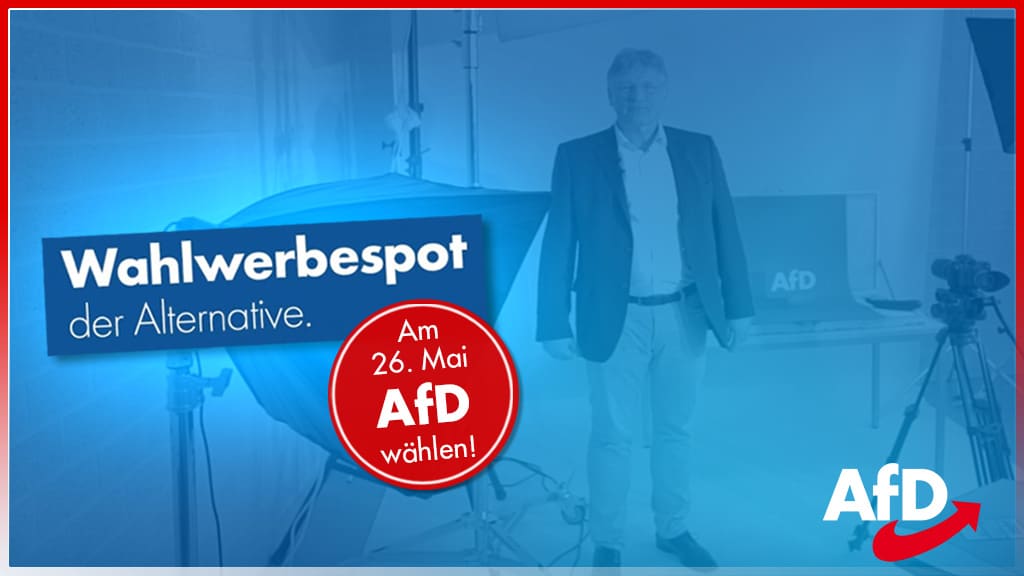 Jetzt online: AfD-Wahlwerbespot zur Europawahl 2019