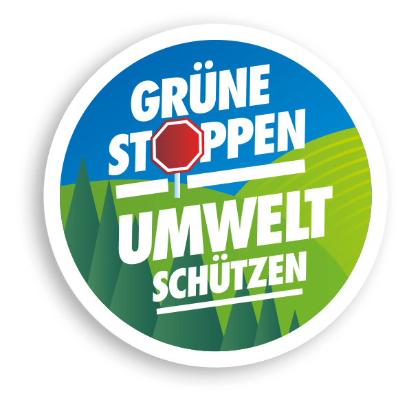 Grüne stoppen - Umwelt schützen!