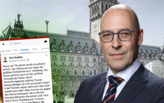 Hamburger Linken-Kandidat und „Klimaaktivist“ verharmlost den Holocaust