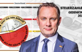 Tino Chrupalla zum Steuerzahlergedenktag: Mittel- und Geringverdiener entlasten!