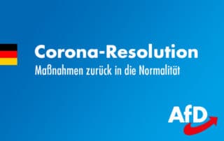 AfD Corona-Resolution