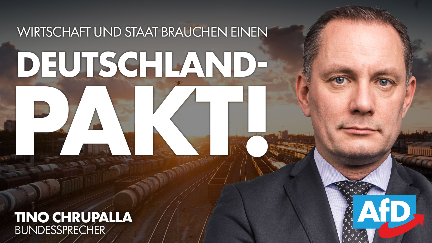 Tino Chrupalla: Wir brauchen einen Deutschland-Pakt! - Alternative für